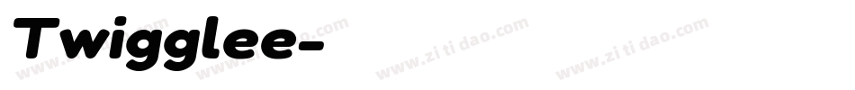 Twigglee字体转换
