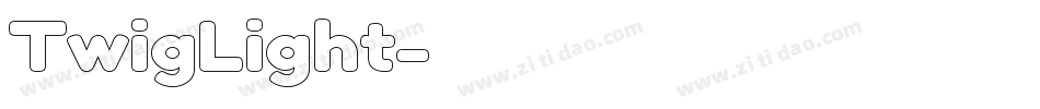 TwigLight字体转换