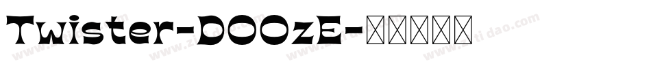 Twister-DOOzE字体转换