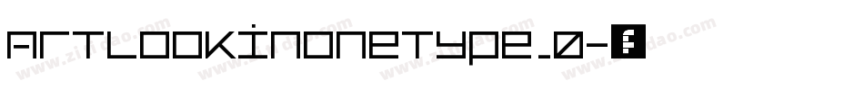 ArtlookinOneType_0字体转换