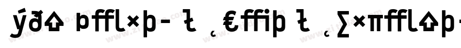 HydraText-BlackItalicExpert字体转换