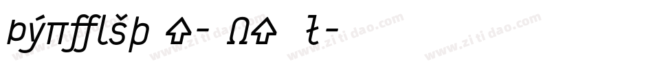 Typestar-Normal字体转换