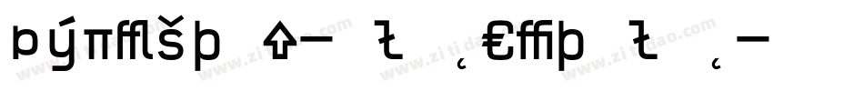 Typestar-BlackItalic字体转换