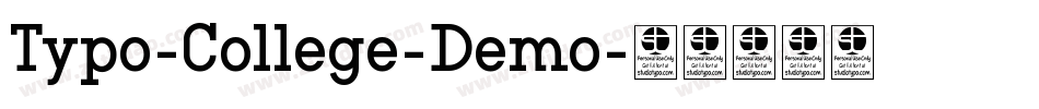 Typo-College-Demo字体转换