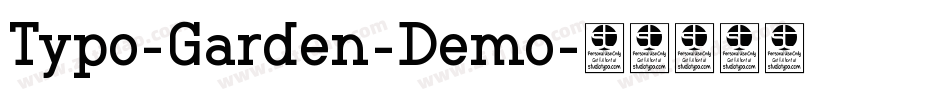Typo-Garden-Demo字体转换