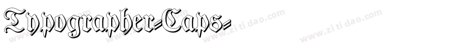 Typographer-Caps字体转换