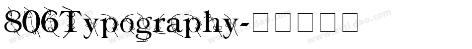 806Typography字体转换