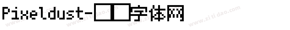 Pixeldust字体转换
