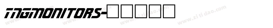 TNGMonitors字体转换