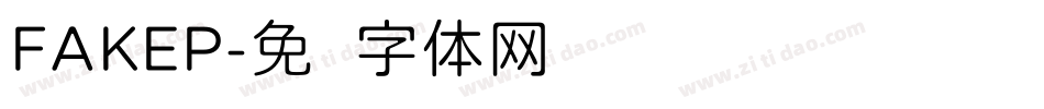 FAKEP字体转换