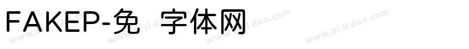 FAKEP字体转换
