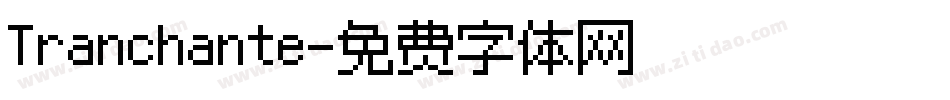 Tranchante字体转换