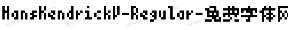 HansKendrickV-Regular字体转换