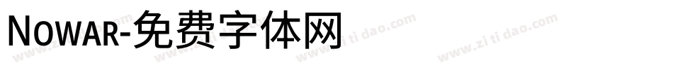 Nowar字体转换