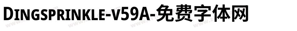 Dingsprinkle-v59A字体转换