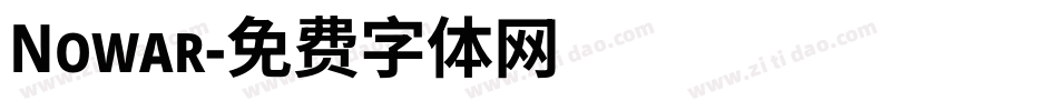 Nowar字体转换