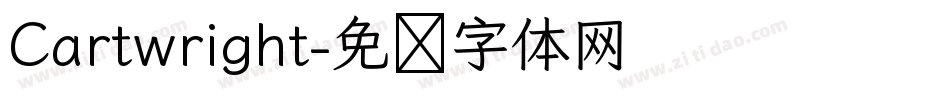 Cartwright字体转换