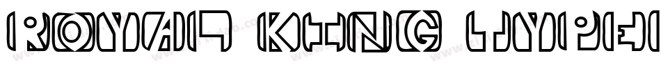 Royal-King-Typeface字体转换