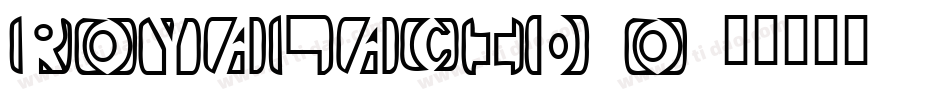 Royalacid_o字体转换