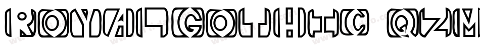 Royalgothic-qZm6字体转换
