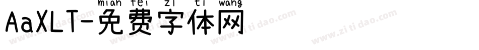 AaXLT字体转换