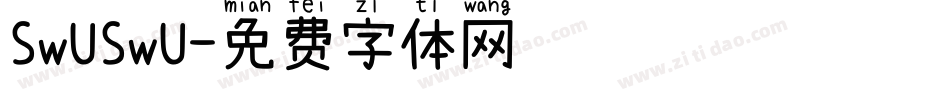 SwUSwU字体转换