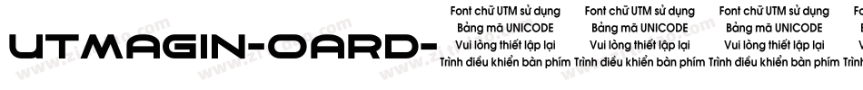 UtmAgin-oARd字体转换