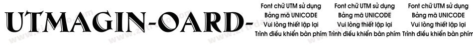 UtmAgin-oARd字体转换