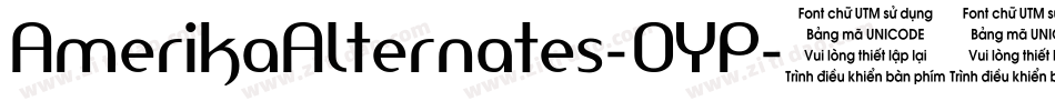 AmerikaAlternates-OYP字体转换