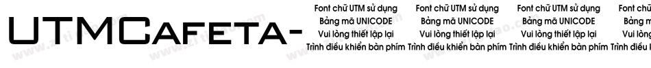 UTMCafeta字体转换