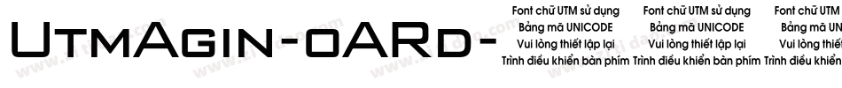 UtmAgin-oARd字体转换