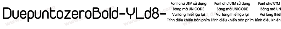 DuepuntozeroBold-YLd8字体转换