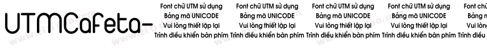 UTMCafeta字体转换