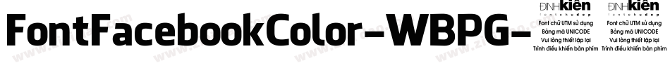 FontFacebookColor-WBPG字体转换 FontFacebookColor-WBPG字体转换