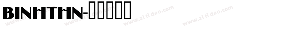 BINHTHN字体转换