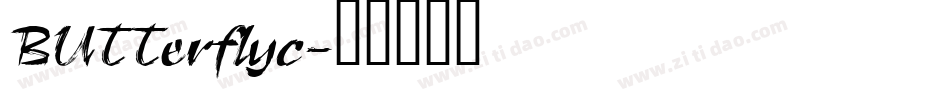 BUTTerflyc字体转换