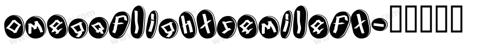 omegaflightsemileft字体转换