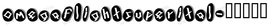 omegaflightsuperital字体转换