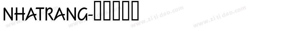 NHATRANG字体转换