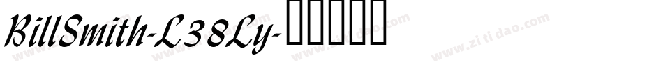 BillSmith-L38Ly字体转换