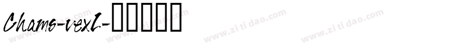 Chams-vexL字体转换