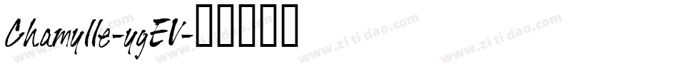 Chamylle-ygEV字体转换