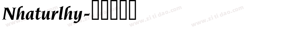 Nhaturlhy字体转换