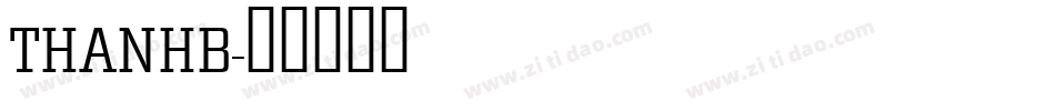 THANHB字体转换