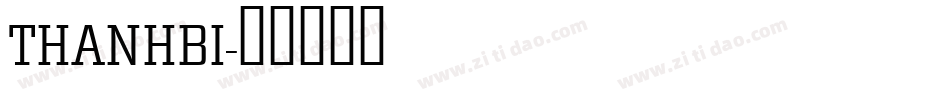 THANHBI字体转换