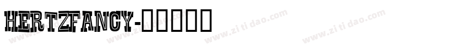 HertzFancy字体转换