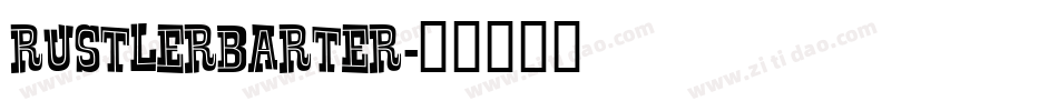 RustlerBarter字体转换