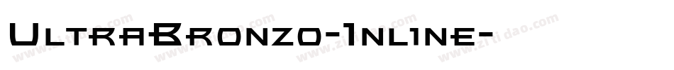 UltraBronzo-Inline字体转换