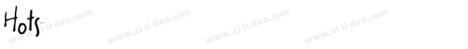 Hots字体转换