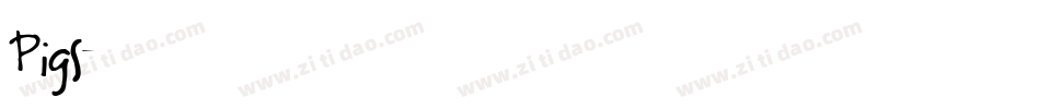 Pigs字体转换